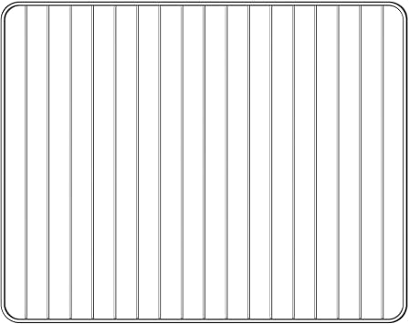 Wire Rack for Typhur Sync Oven, Oven Rack Tray, Chrome-Plated Steel Baking Rack for Air Frying, Roasting, Grilling & Cooling
