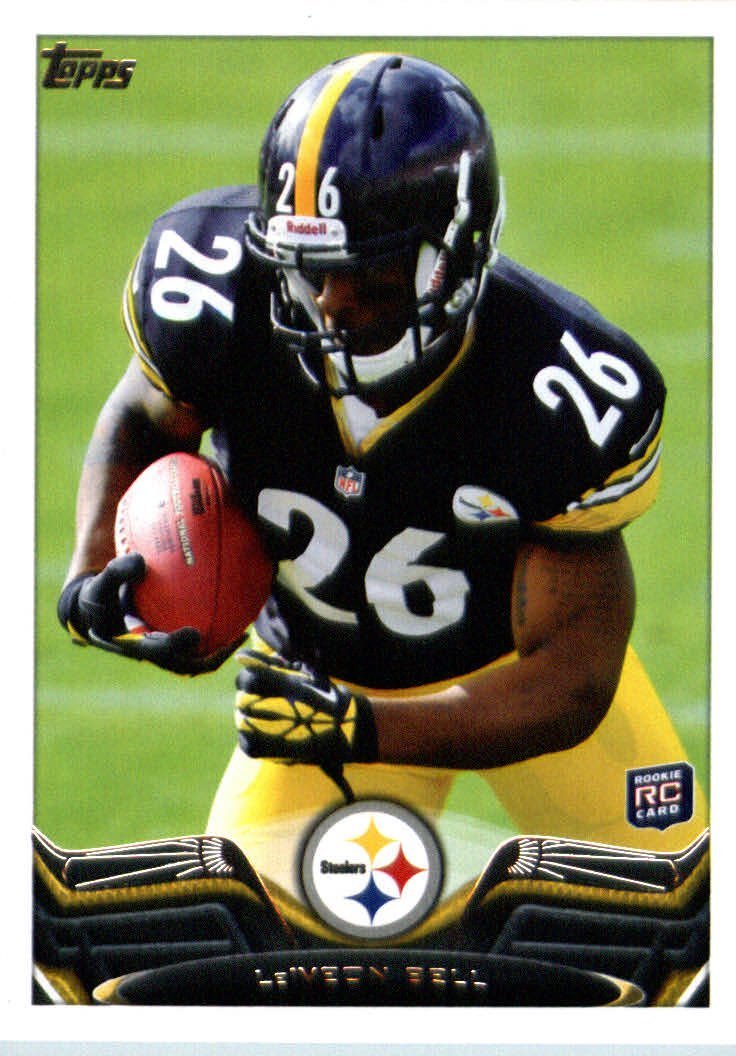 PANINI NFLカード ROOKIES AND STARS LE'VEON BELL STEELERS 45/49 #156 送料無料 中古 IT2 Amazon.com: 2013 Topps NFL Football Card # 403 Le'Veon Bell Rookie