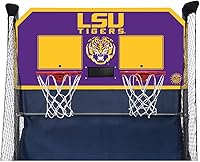 Vista 2 de Pop-A-Shot - Home Dual Shot with NCAA Graphics l Sensor Scoring l 16 Game Modes l 7 Balls l Foldable Storage l for All NCAA Fans