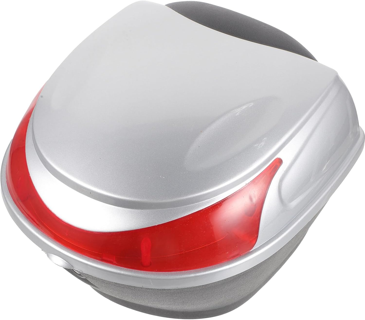 SUPVOX Motorcycle Tail Trunk Case Lock Storage Carrier Scooter Luggage Box Hard Shell Tail Box for Travel