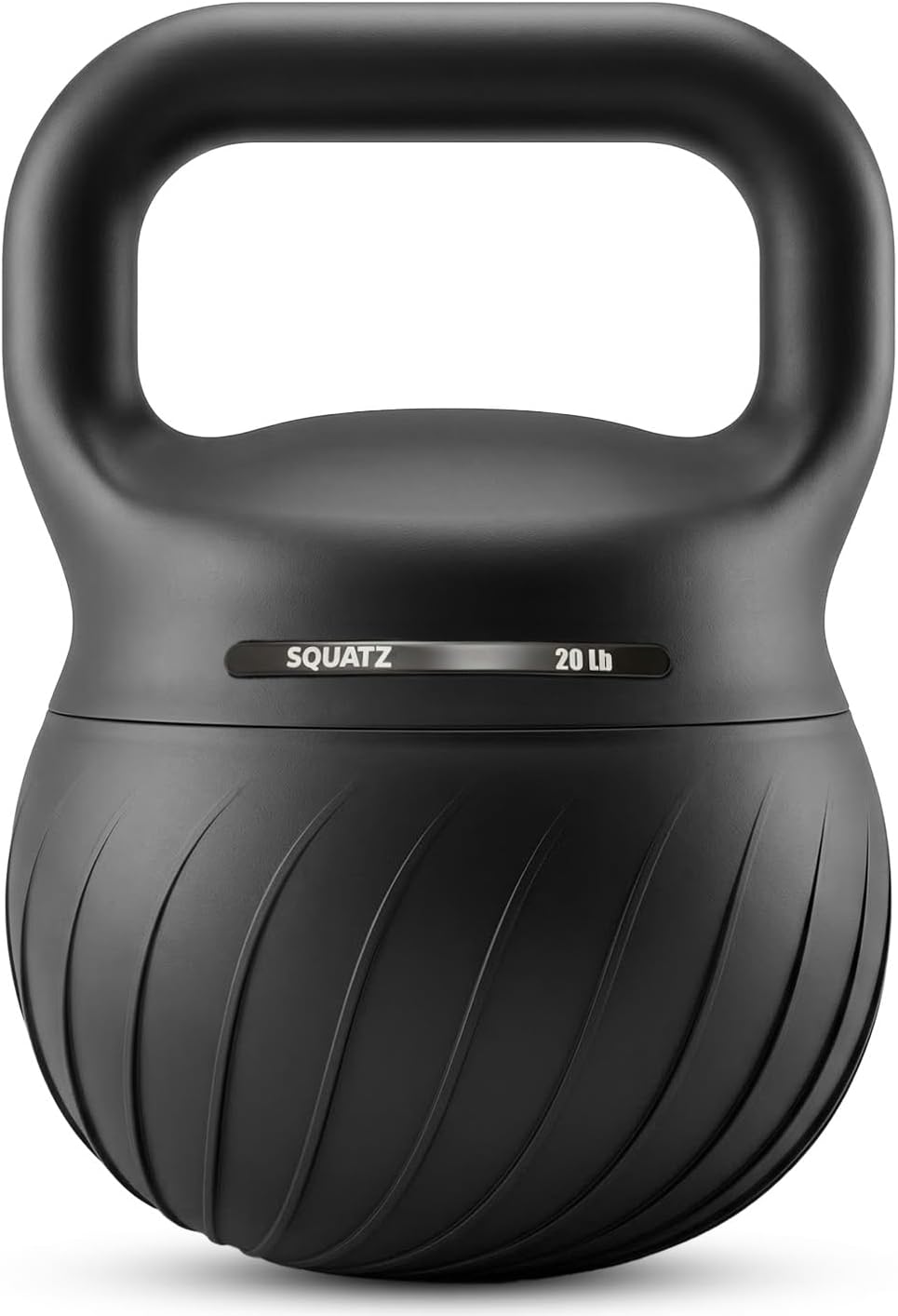 Squatz 20 lb Soft Training Kettlebells for Home Gym, Shock-Absorbing Base, Kettlebell with Extra-Wide Non-Slip Handle, Floor-Safe Design for Strength Workouts and Full Body Conditioning Sessions
