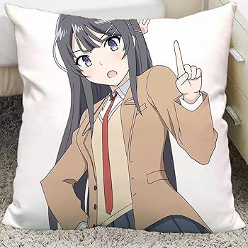 Amazon｜青春ブタ野郎 クッション 可愛い 抱き枕 青ブタ 桜島