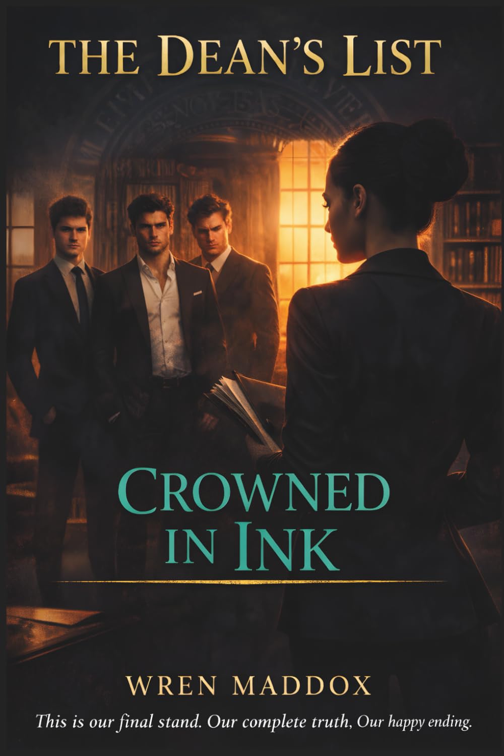 The Dean's List: Crowned in Ink: A Dark Bully Romance (The Dean's List Book 3)