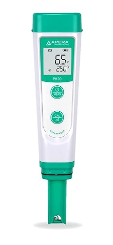 Miniatura 3 de Apera Instruments Kit de probador de pH impermeable AI209 Value Series PH20,  0.1 pH de precisión y AcuRite 00613 higrómetro digital y termómetro de