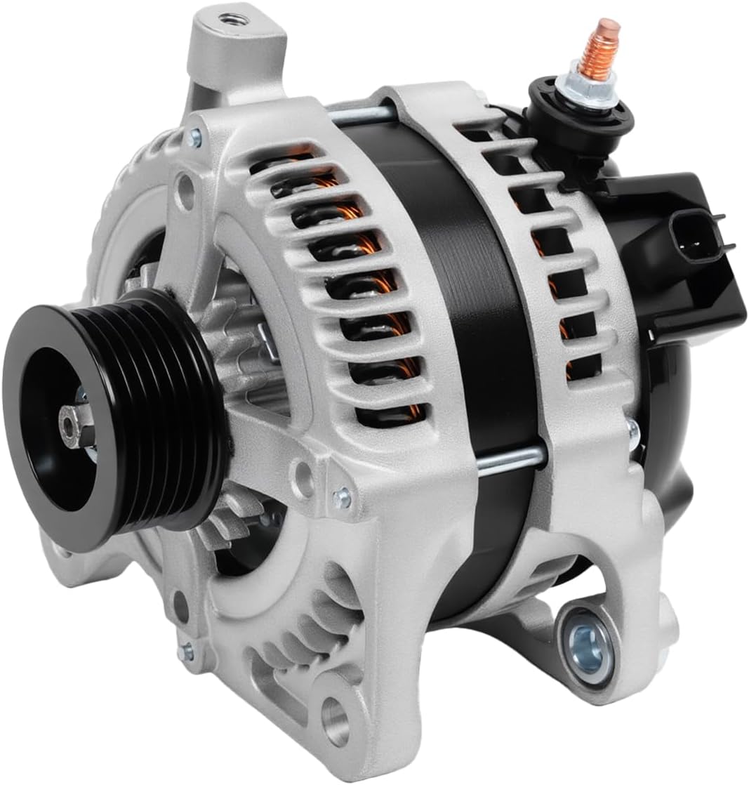 Alternator 11294N New 140A 12V For Town & Country 2008-2010 3.3L 3.8L, For Grand Caravan 2008-2010 3.3L 3.8L, For Wrangler 2009-2011 3.8L, Automotive Replacement Alternators OE 421000-0560