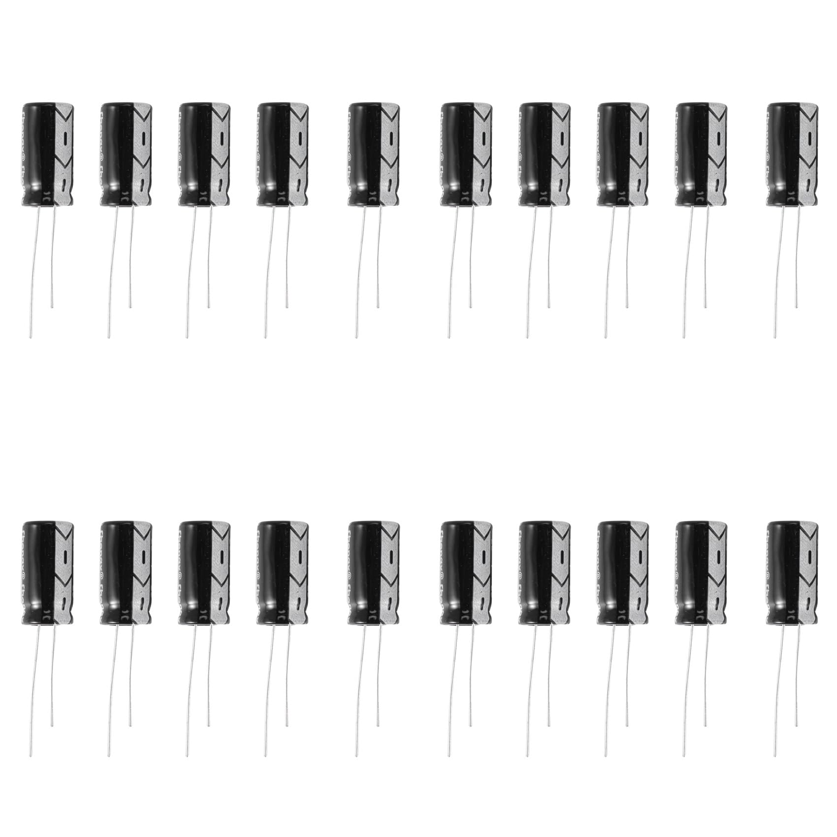 Jnchdghwa 20 X 25V 1000UF 105℃ Radial Electrolytic Capacitor 10x20mm