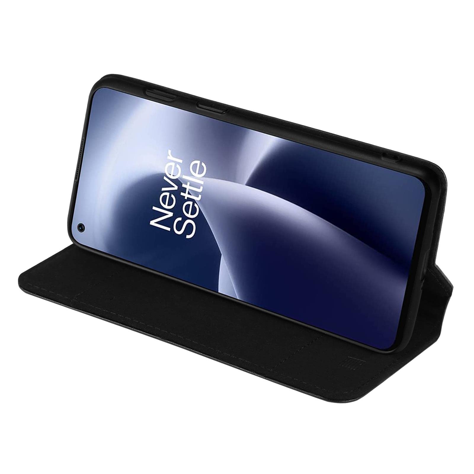 Cover Portafoglio In Pelle Sintetica Per OnePlus Nord CE 5G – Con Slot Per Carte, Supporto Stand, Antiurto, Chiusura Magnetica, Colore Marrone