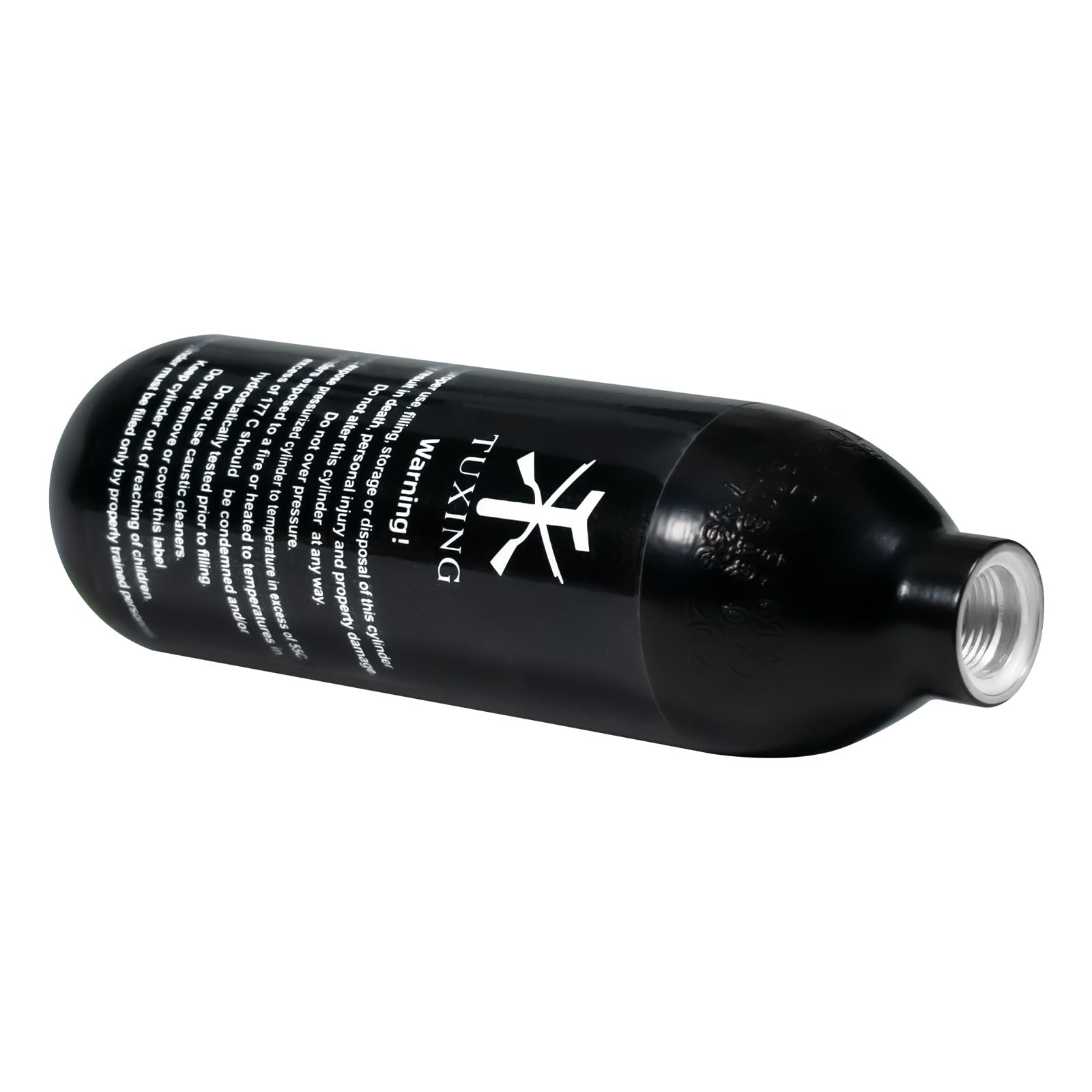 TUXING Réservoir D'air En Aluminium Haute Pression 0,38 L 23Ci 3000PSI 200bar Pcp Paintball Aluminum Air Tank