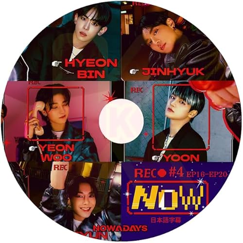 K-POP DVD NOWADAYS REC NOW #4 EP16-EP20 ���{�ꎚ������ �i�E�A�f�C�Y �q�����r�� ���� �����E �W���q���N �V���� KPOP DVD