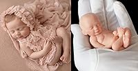 Vista 2 de silicone baby doll making mold,3D baby mold 0-81