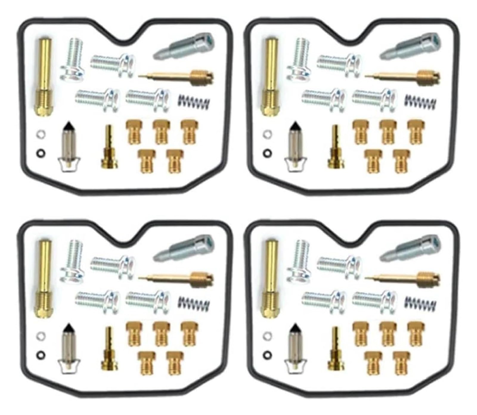 Carburador Kit De Reparación Carburador para Motocicleta para Kawasaki GPZ600R ZX600 ZX GPZ 600 GPZ600 R con Junta Diafragma Cilindro Moto(Style 1)