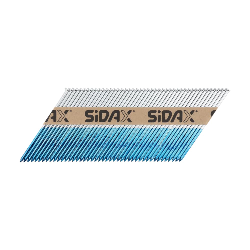 SiDAX | Collated Clipped Head Nails & Gas | Straight Shank | Electro-Galvanised | 3.1 x 90mm | Box 2200 pcs (CHN04-3190FC) — image 1