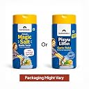 Namakwali Flavoured Pahadi Salt Seasoning Mix (Garlic, Mix, Hing Jeera) | Sprinkler, Marinade Mix | Perfect for Salad, Fruits, Curd, Fries, Sweet Corn, Makhana, Papad, Sandwich, Buttermilk, Noodles Pack of 3 - 300 Gram | SharkTank India gallery image