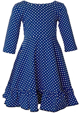 Tiny Twirls Kids Boutique Polka Dot Twirl Dress