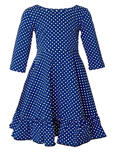 Tiny Twirls Kids Boutique Polka Dot Twirl Dress