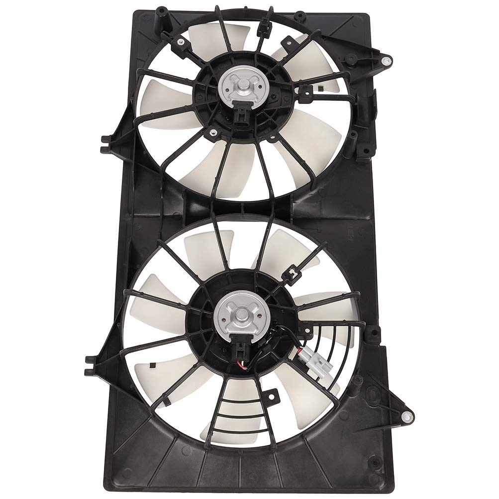 ALEGE Radiator Condenser Fan Assembly Fit for 2003-2004 for Mazda 6, Replace OE:621170