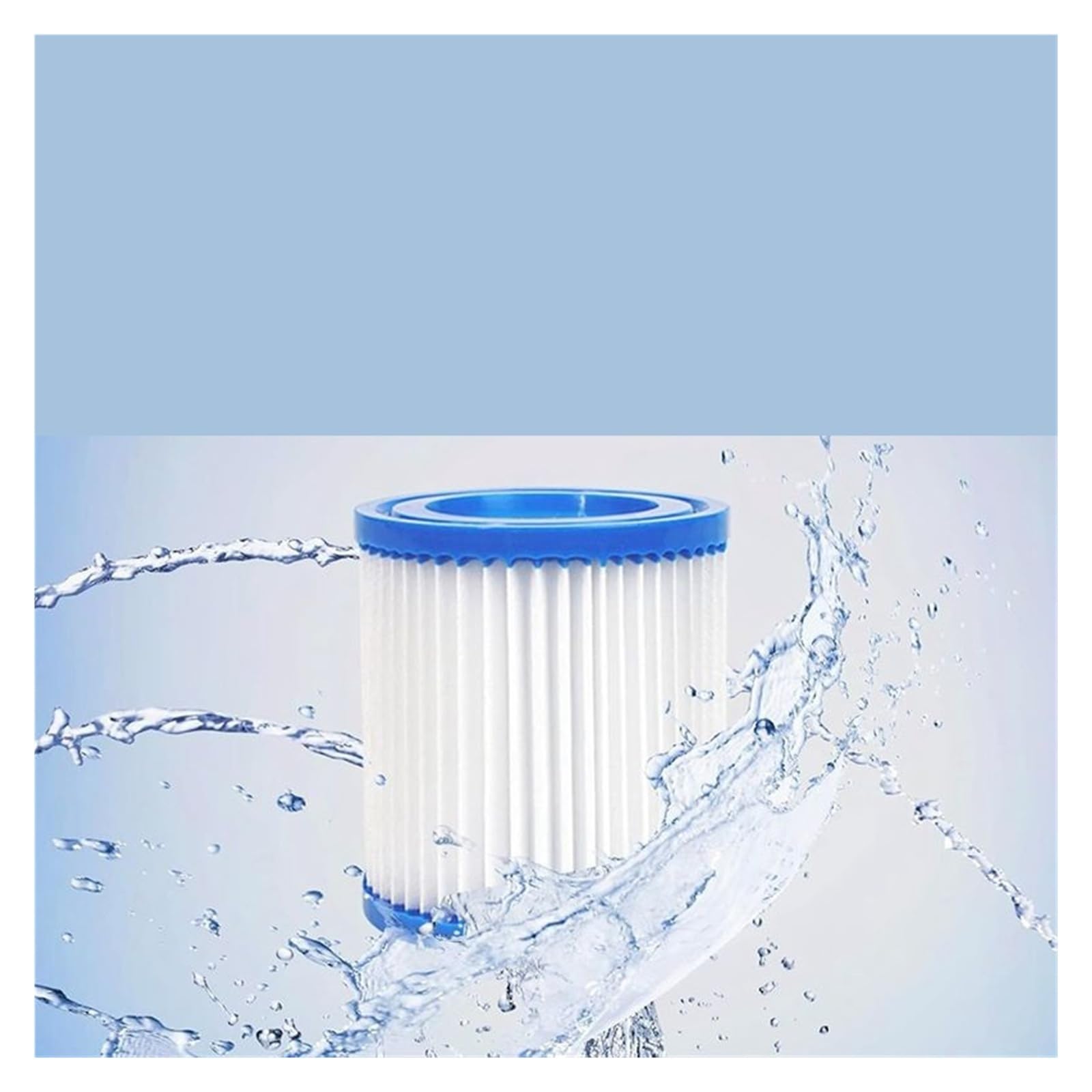 Bomba De Filtro De Circulación For Limpiador De Piscinas, Bomba De Filtro De Piscina De 110V-240V Con 2 Cartuchos De Filtro(UK)