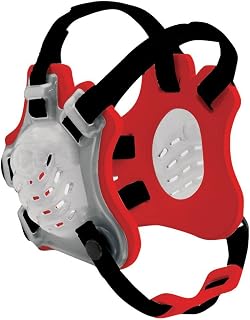 Cliff Keen Youth Tornado Wrestling Headgear (Translucent/Scarlet/Black)