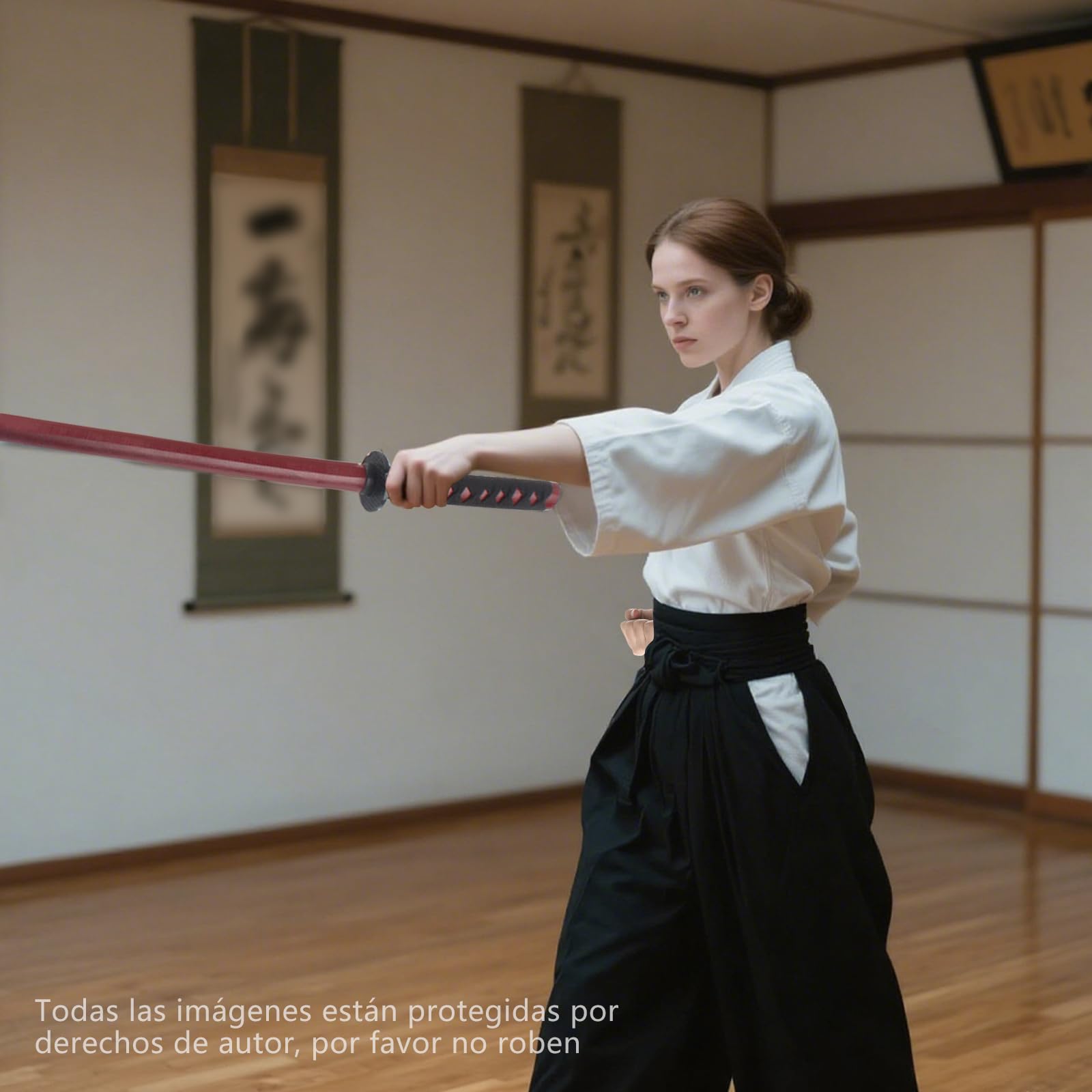 Holz Katana Schwert, Bokken Kendo-Schwertkampf-Training, Samurai Schwert, Rollenspiel Cosplay Iaido-Bokken