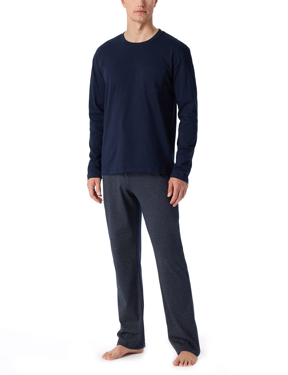 Schiesser Lungo Set di Pigiama Uomo