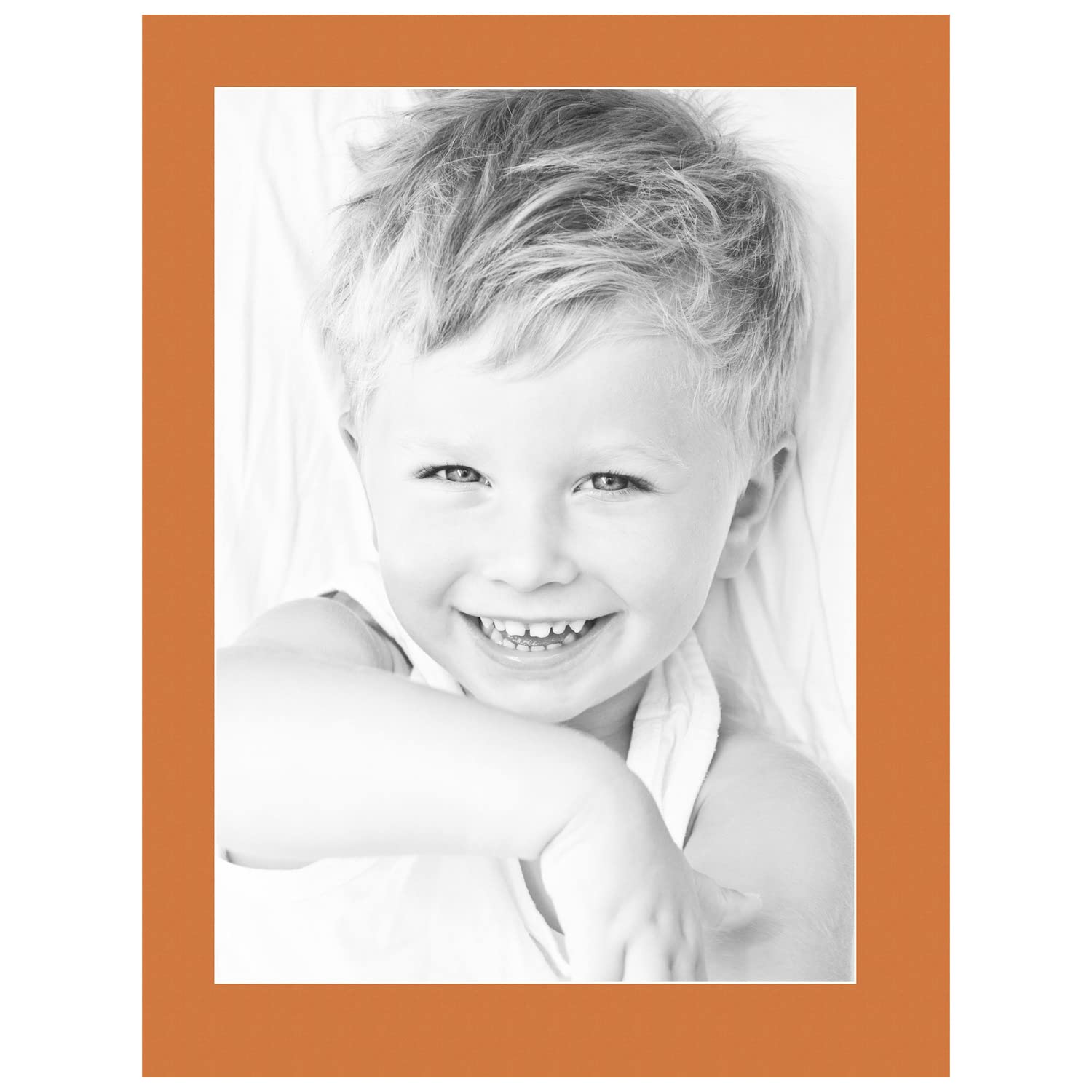 15x21 Tangerine / Octoberfest Custom Mat for Picture Frame with 11x17 opening size (Mat Only, Frame NOT Included)