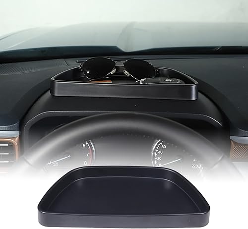 Aunginsy Caja de almacenamiento para salpicadero compatible con Ford Maverick 2022 2023 2024 consola central de camión, bandeja de almacenamiento,