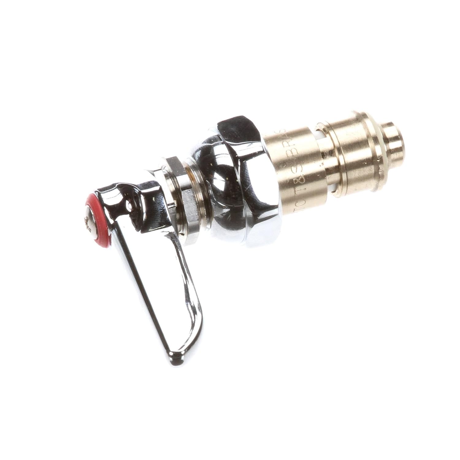 T&S Brass 011618-25 Ceramic Cartridge with Escutcheon Bonnet and Check Valve, Hot, Right Hand