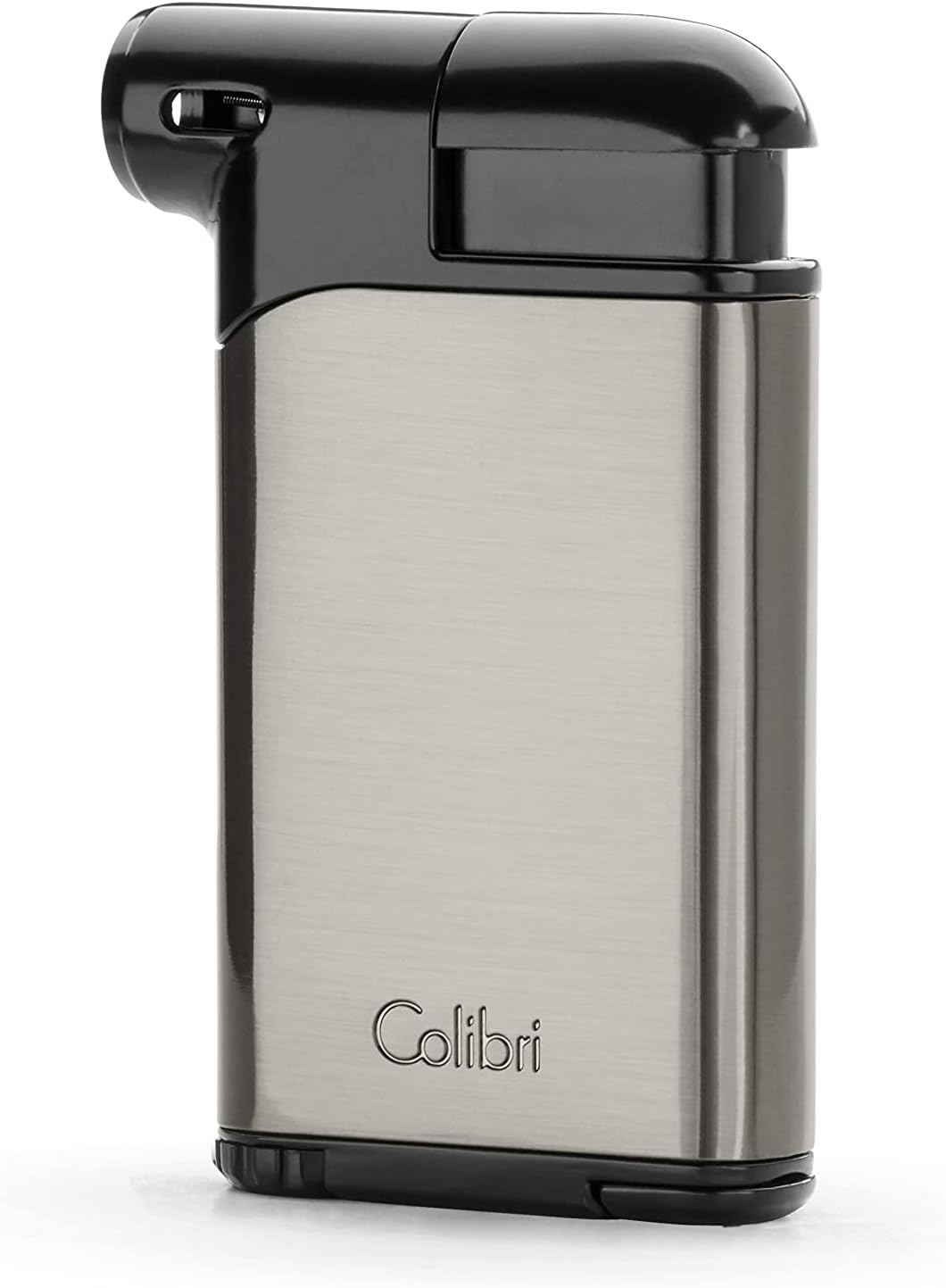 Pacific Soft Flame Lighter | Pipe Lighter | Premium metal construction | Works With Butane (Is Not Included) | Nice Elegant Gift Box | Two Year Warranty