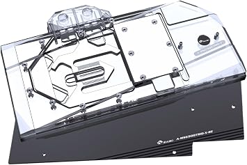 Bykski Full Coverage GPU Water Block and Backplate for MSI RX 6900XT Gaming X Trio A-MS6900TRIO-X