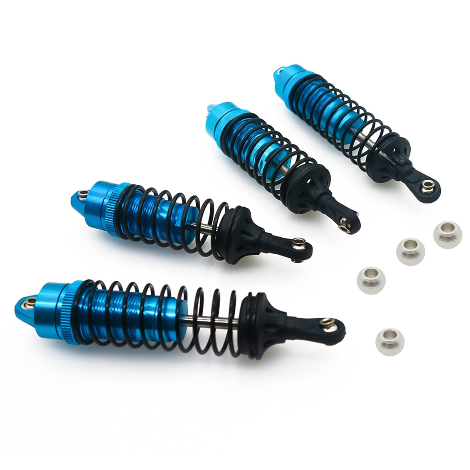 Amortisseurs RC Avant/arrière MANGRY Pour Traxxas Slash 4X4, Rustler, Hoss, Stampede 1/10 – Alu 6061, Réglables