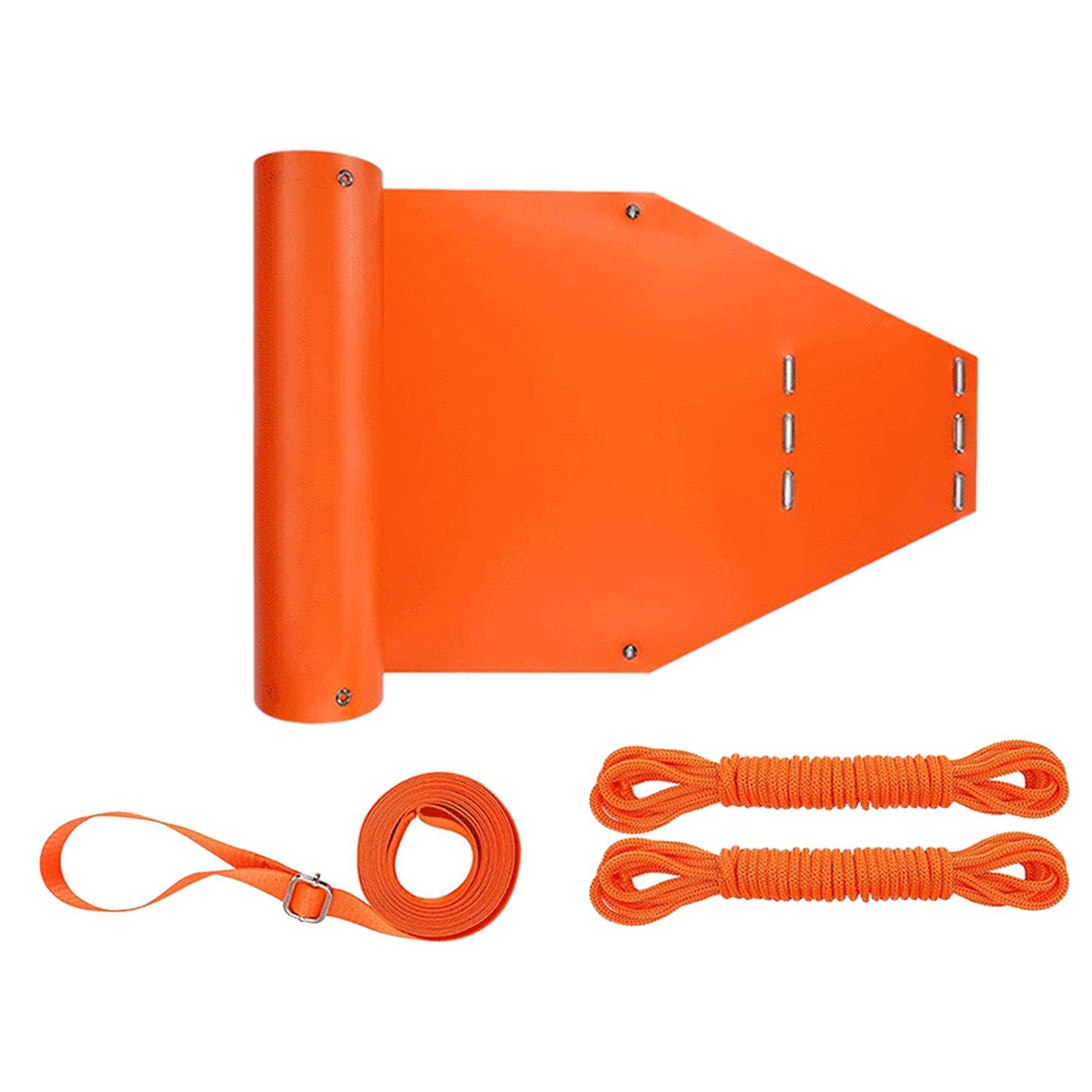 Slitta di cervi gioco Hauler, utility slitta per il trasporto, slitta di cervi da trainare peso per la caccia, tappetino da drag yard ispessito cervo drag sled per tronchi d'albero, attrezzatura da