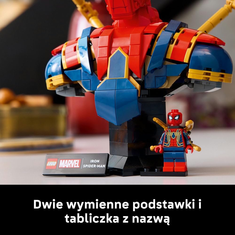 LEGO | Marvel Popiersie Iron Spider-Mana 76326
