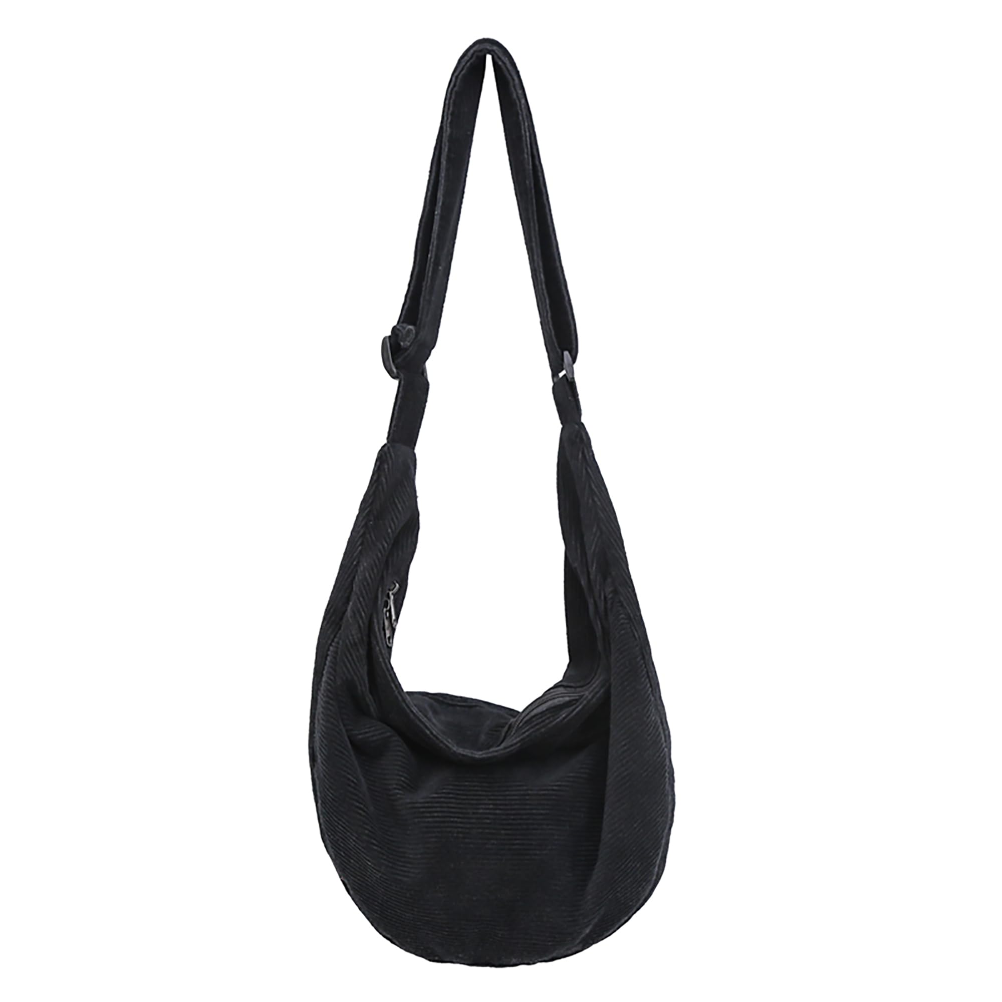 Sac Bandoulière Femme En Velours CôTelé Pour Sac à Main, Velours Côtelé Sac à Main Bandoulière Loisirs Sac Banane Tote Bag Pour l'école Le Bureau Le Travail Les Voyages Les Excursions