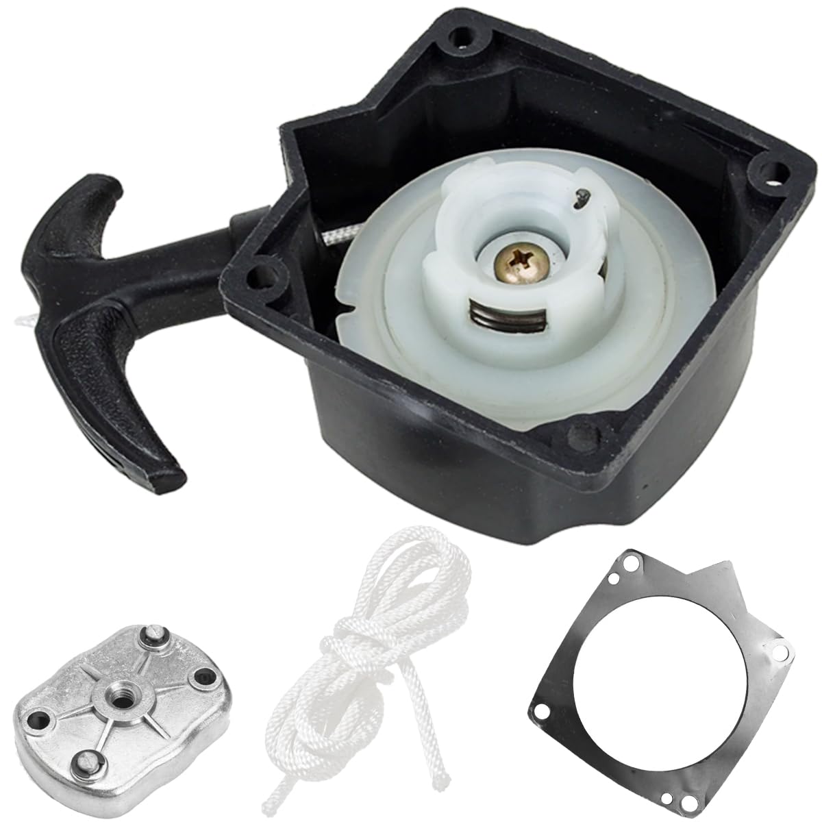 ZAMDOE 40-5 Avviamento a Strappo Avviamento a Strappo Decespugliatore 67 x 67 mm per decespugliatore tagliaerba tagliaerba Scooter per Motovox MVS10 Scooter a Benzina 49cc 47cc 43cc Motori Parte