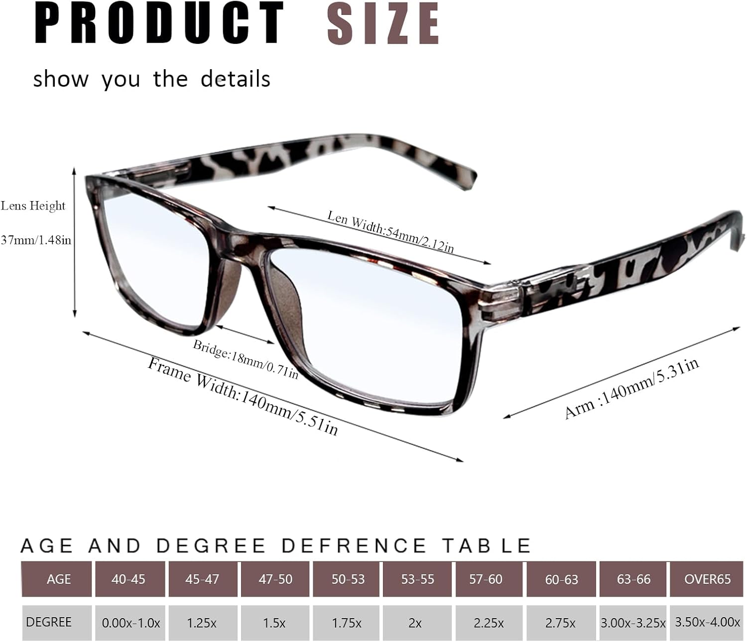 BIENCOOL Blue Light Blocking Reading Glasses,Readers for Men Women Spring Hinge Computer Eyeglasses - Image 3