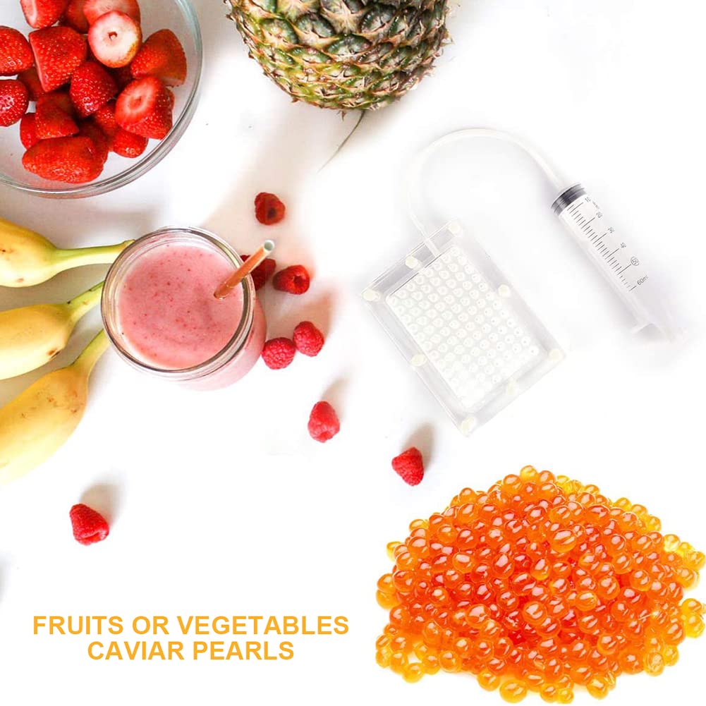 - Maker - Kit de gastronomie moléculaire - Kit de cuisine - Système de | sphérification pour sciences culinaires - Équipement filtrant distributeur de sel