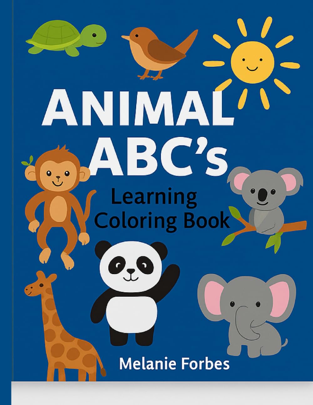 Animal ABC's Learning coloring book