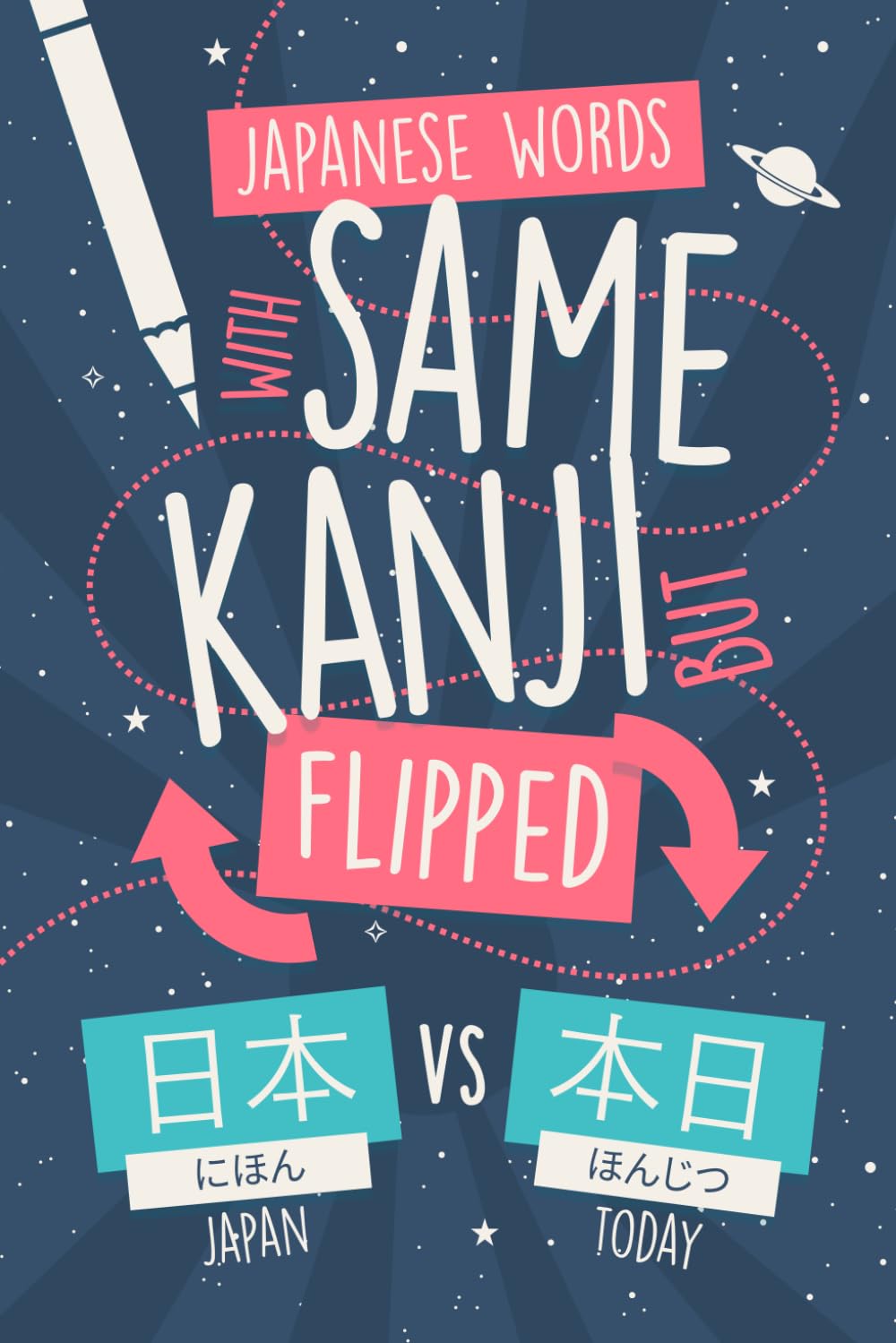 Japanese Words with Same Kanji but Flipped: Avoid Confusion by Learn and Mastering 200 Words where Kanji Order Changes Everything (Learn Japanese by Playing)