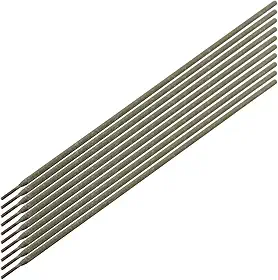 E309L-16 Hastes de solda de aço inoxidável de 9,5 cm para eletrodos de energia CC de revestimento de carbono de metal diferente de aço inoxidável de baixo carbono, pacote com 10 (2,4 mm)