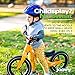 Joovy Noodle Multi-Sport Helmet S-M, Kids Adjustable Bike Helmet, Blueberry
