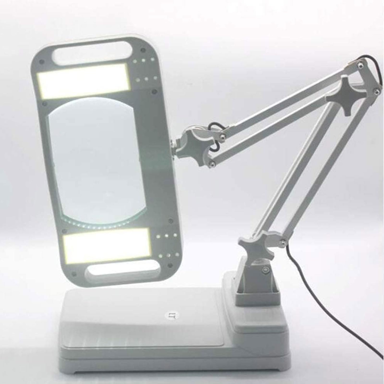 Lupa Lupas Lupa Plegable con luz LED Lupa Manos Libres para Lectura, inspección, Soldadura, Costura