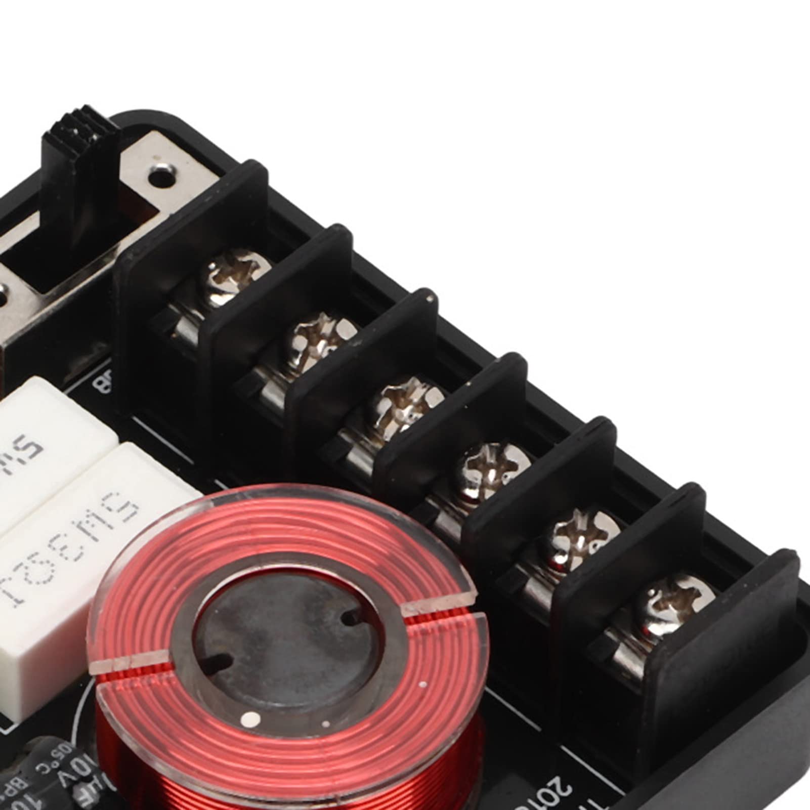 Car Audio Crossover, 2 Pezzi Car Audio Crossover 160W Divisore di Frequenza Universale per Altoparlanti Ad Alte Prestazioni 12V