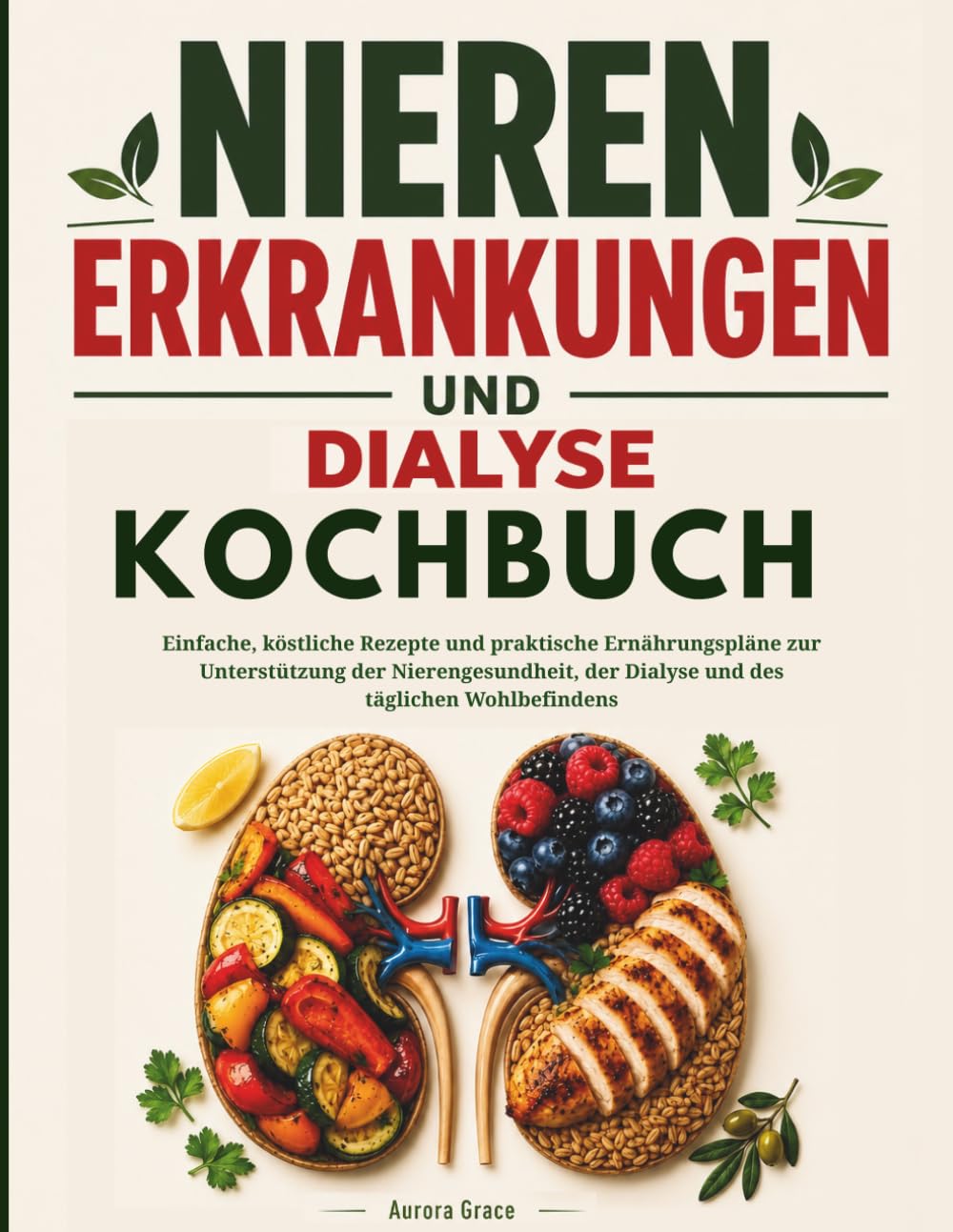 Nieren erkrankungen und Dialyse Kochbuch: Einfache, köstliche Rezepte und praktische Ernährungspläne zur Unterstützung der Nierengesundheit, der Dialyse und des täglichen Wohlbefindens