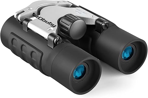 Obuby Binoculares reales para niños. Regalos para niños de 3 a 12 años. Niños o niñas. Binoculares compactos de juguete de 8x21 con óptica de alta