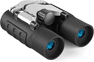 Obuby Real Binoculars for Kids Gifts for 3-12 Years Boys Girls 8x21 High-Resolution Optics Compact Toy Binocular for Bird Watching,Travel, Camping