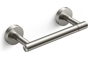 FORIOUS Pivoting Toilet Paper Holder in Brushed Nickel: The Epitome of Functionality and Style