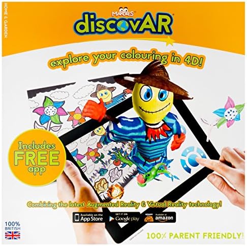 Mardles discovAR 4D colouring book - Home & Garden by Mardles discovAR-Augmented Reality Toy