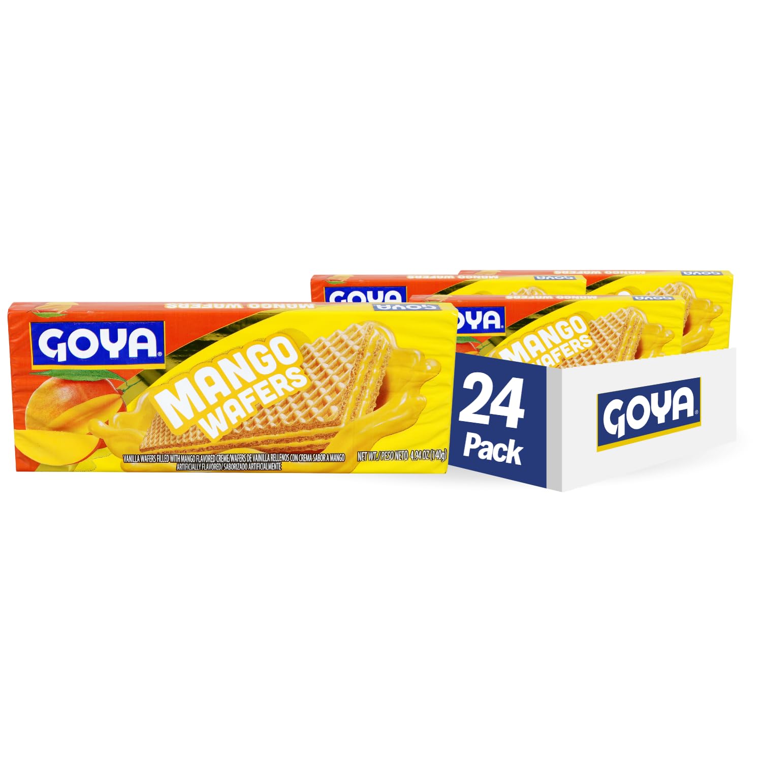 Goya Mango Wafers, 4.94 Ounce (Pack of 24)