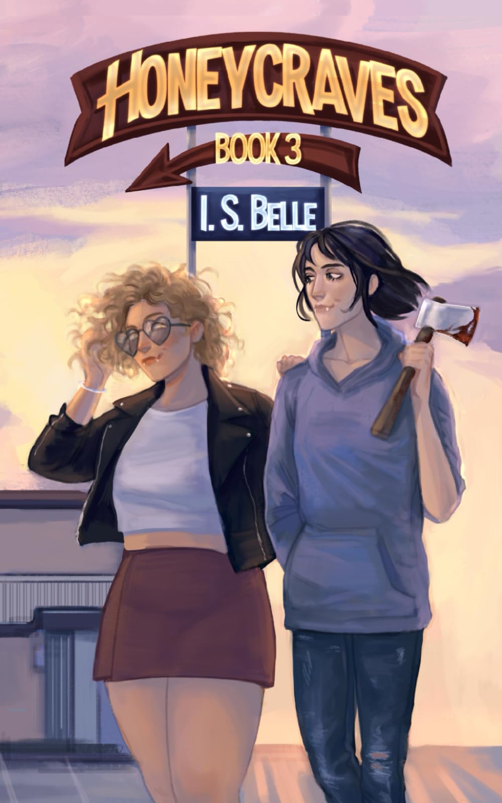 Honeycraves: a sapphic vampire romance novella (HONEYBLOODS #3)