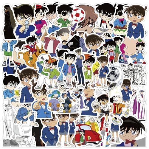Tukzer 50pcs Stickers for Teens Laptop, Case Closed Stickers, Cute Japan Anime Stickers for Kids, Classic Waterproof Decals for Water Bottles Skateboard Scrapbook Bicycle Travel Case Helmet (B0CQRN36RF) Amazon Price History, Amazon Price Tracker